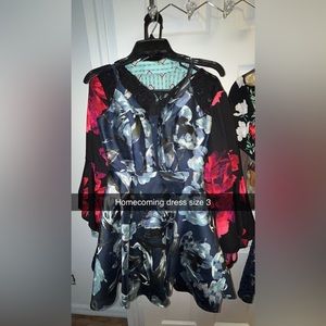 Homecoming or formal dress.